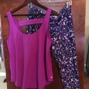 Fabletics leggings and tank